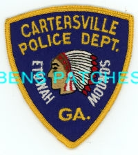 GEORGIA,CARTERSVILLE POLICE 3